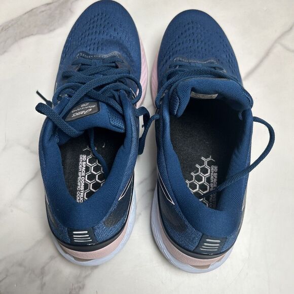 Asics Running Shoes Women's 8 Blue Pink Gel Kayano 28 1012B047 Sneakers Tennis - Picture 7 of 10